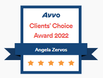 AVVO Clients' Choice Award for Angela Zervos