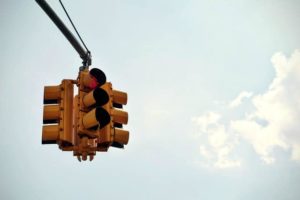 Traffic Light at intersection