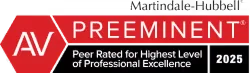 Martindale-Hubbell AV Preeminent 2025